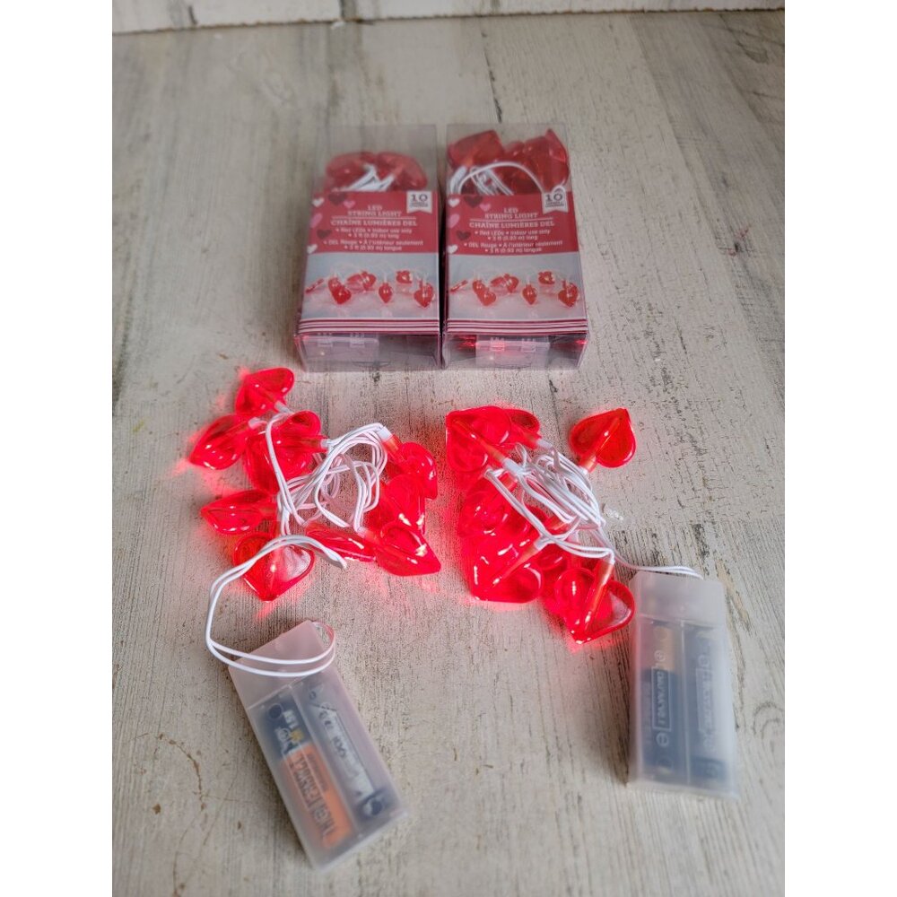 Valentine day heart mini string light love‎ set decor home
